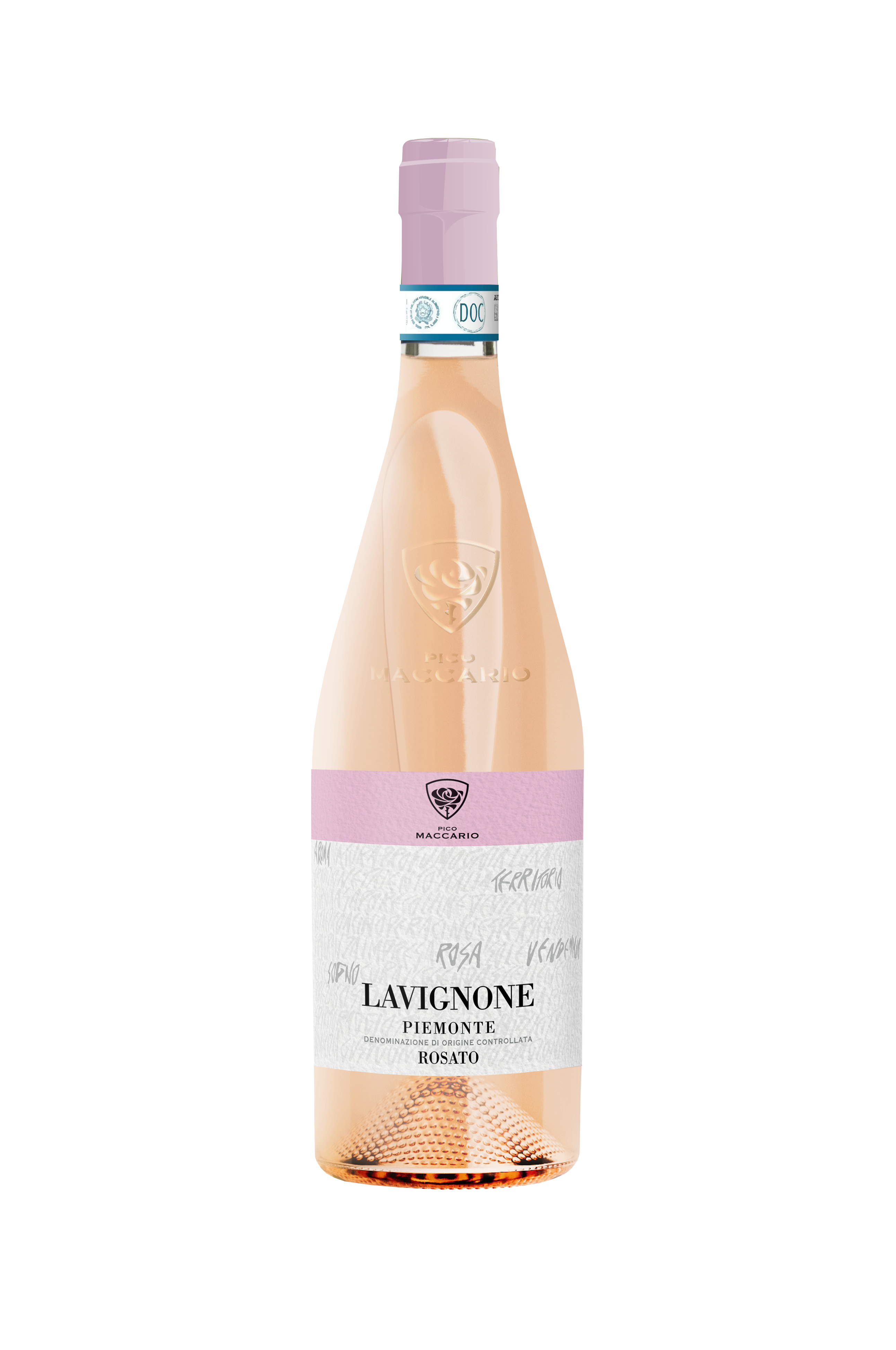 Lavignone Rosato bottle